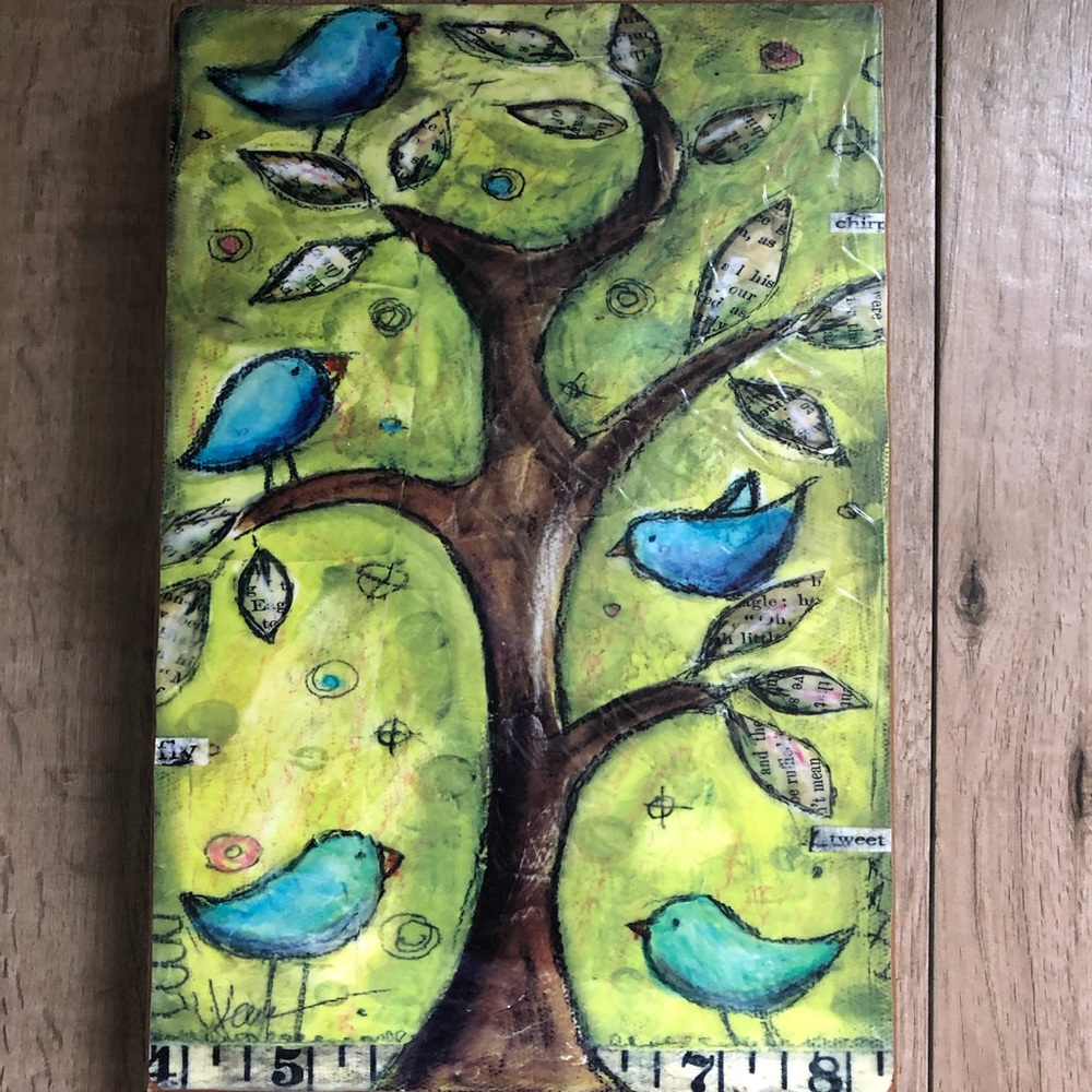 Decoupage Bird Picture 🐦